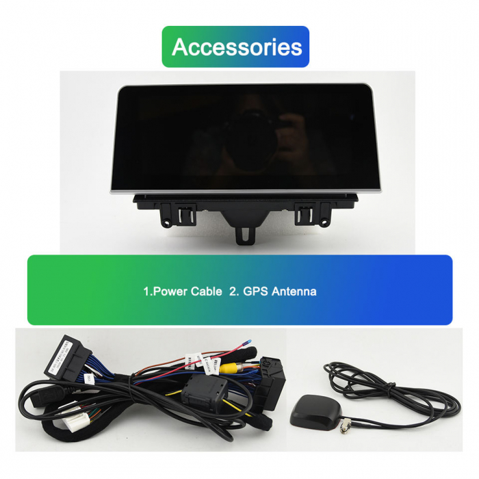 Navigatie dedicata Audi A3 2012-2018, Android 13, Display 8,8 inch , Internet , Aplicatii , Waze , Wi Fi , Usb , Bluetooth , Mirrorlink, Carplay.necesita comenzi volan [4]