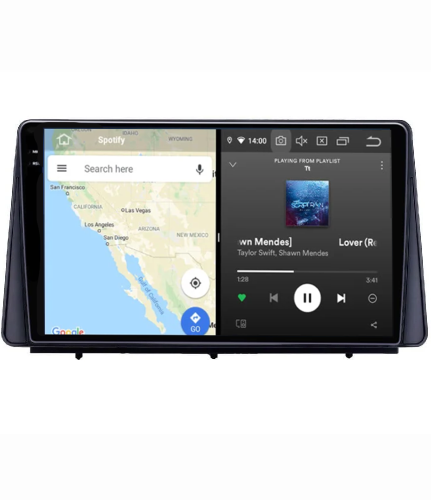 Navigatie NAVI-IT compatibil cu Ford Focus 2019+, 12GB RAM 256GB ROM, Android 13, Rezolutie 2K, Display QLED, 9", DSP, Carplay, Android Auto, Internet, Youtube, Waze, Wi Fi, USB [3]
