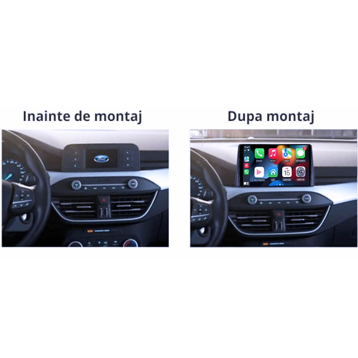 Navigatie NAVI-IT compatibil cu Ford Focus 2019+, 12GB RAM 256GB ROM, Android 13, Rezolutie 2K, Display QLED, 9", DSP, Carplay, Android Auto, Internet, Youtube, Waze, Wi Fi, USB [5]