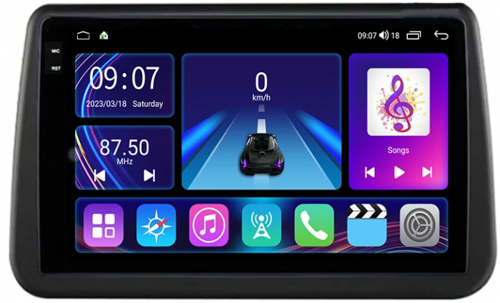 Navigatie dedicata Opel Meriva 2010-2014, 4 GB RAM 32 ROM, Android 13, 9", DSP, Carplay, Android Auto, Internet, Youtube , Waze , WI-FI , USB , Bluetooth [3]
