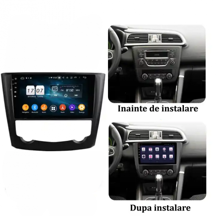 (Resigilata) Navigatie dedicata Corega 2016, 2GB RAM 32GB ROM, Quad Core, Display 9" IPS Full HD, Carplay, Android 13, Bluetooth, Magazin Play, Suport camere AHD [3]