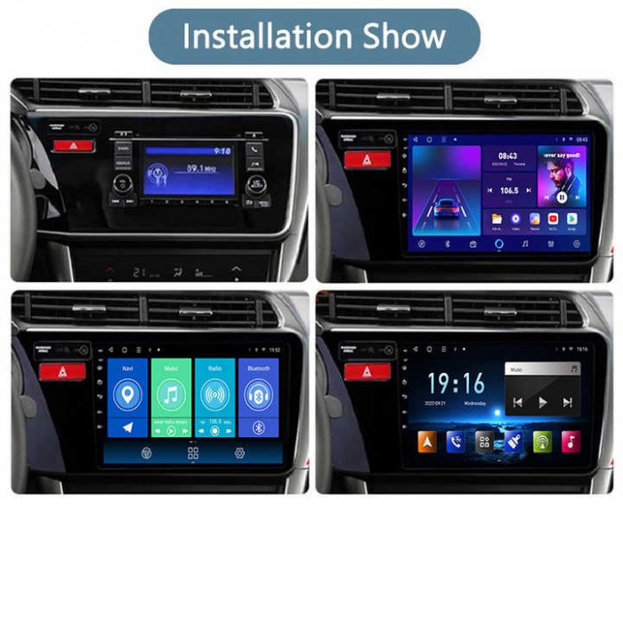 (Resigilata) Navigatie dedicata Honda City 2014, 2GB RAM 32GB ROM, Quad Core, Display 9" IPS Full HD, Carplay, Android 13, Bluetooth, Magazin Play, Suport camere AHD [3]