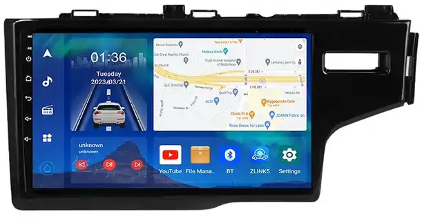 Navigatie dedicata Honda Fit 2014, 4 GB RAM 32GB ROM, Android 13, Display QLED, 10", DSP, Carplay, Android Auto, Internet, Youtube , Waze , Wi Fi , Usb , Bluetooth [4]