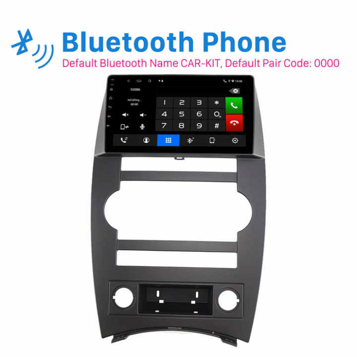 Navigatie dedicata Jeep Commander 2007-2008, 4GB RAM 64GB ROM, Octacore, Android 13, Display QLED 9", DSP, Carplay, Android Auto, Internet, Youtube, Waze, WIFI, Bluetooth [5]