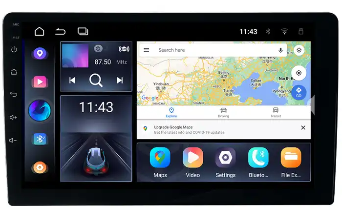 Navigatie dedicata Mitsubishi Airtrek Outlander 2001-2005, 4 GB RAM 32GB ROM, Android 13, Display QLED, 10", DSP, Carplay, Android Auto, Internet, Youtube , Waze , WI-FI , USB , Blue [3]