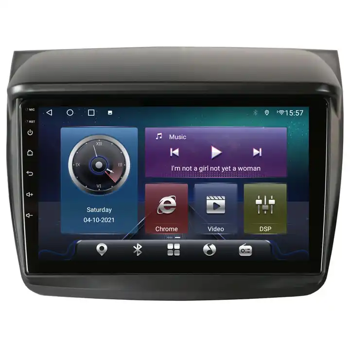 Navigatie dedicata Mitsubishi Pajero Sport 2014+, 4GB RAM 64GB ROM, Octacore, Android 13, Display QLED 9", DSP, Carplay, Android Auto, Internet, Youtube, Waze, WIFI, Bluetooth [2]