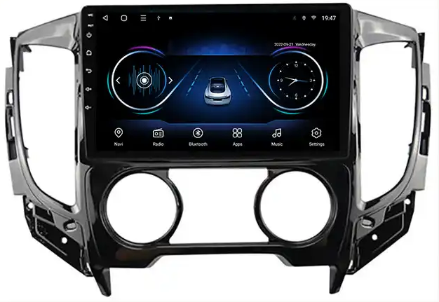 Navigatie dedicata Mitsubishi Triton 2015, 4 GB RAM 32GB ROM, Android 13, Display QLED, 9", DSP, Carplay, Android Auto, Internet, Youtube , Waze , WI-FI , USB , Bluetooth [2]