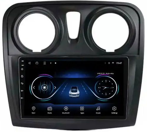 Navigatie dedicata Renault Sandero 2017+, 4 GB RAM 32GB ROM, Android 13, Display QLED, 9", DSP, Carplay, Android Auto, Internet, Youtube , Waze , WI-FI , USB , Bluetooth [2]