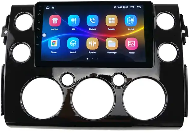 Navigatie dedicata Toyota FJ 2013-2017 Black, 4 GB RAM 32GB ROM, Android 13, Display QLED, 9", DSP, Carplay, Android Auto, Internet, Youtube, Waze, WI-FI, USB, Bluetooth [2]