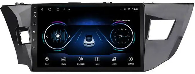 (Resigilata) Navigatie dedicata Toyota Levin 2014, 2GB RAM 32GB ROM, Quad Core, Display 10" IPS Full HD, Carplay, Android 13, Bluetooth, Magazin Play, Suport camere AHD [2]