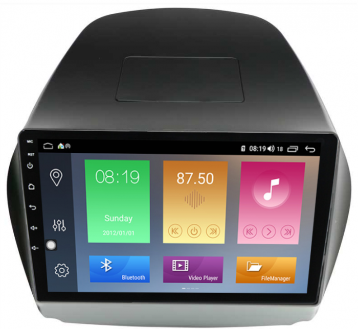 Navigatie dedicata Toyota Tucson IX35 2010, 4 GB RAM 32GB ROM, Android 13, Display QLED, 10", DSP, Carplay, Android Auto, Internet, Youtube, Waze, WI-FI, USB, Bluetooth [2]