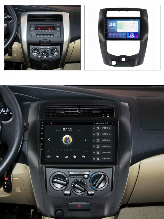 (Resigilata) Navigatie dedicata Nissan Livina 2007-2016, 2GB RAM 32GB ROM, Quad Core, Display 10" IPS Full HD, Carplay, Android 13, Bluetooth, Magazin Play, Suport camere AHD [5]
