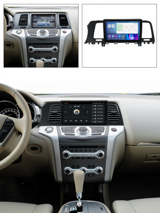 (Resigilata) Navigatie dedicata Nissan Murano Z51 2008-2014, 2GB RAM 32GB ROM, Quad Core, Display 9" IPS Full HD, Carplay, Android 13, Bluetooth, Magazin Play, Suport camere AHD [8]