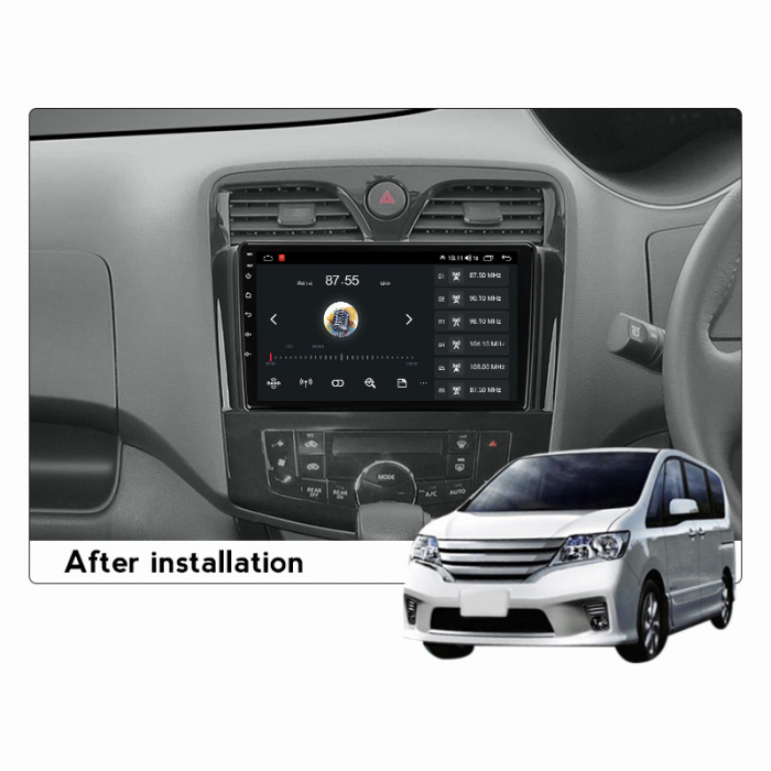 (Resigilata) Navigatie dedicata Nissan Serena 4 2010-2016, 2GB RAM 32GB ROM, Quad Core, Display 9" IPS Full HD, Carplay, Android 13, Bluetooth, Magazin Play, Suport camere AHD [7]