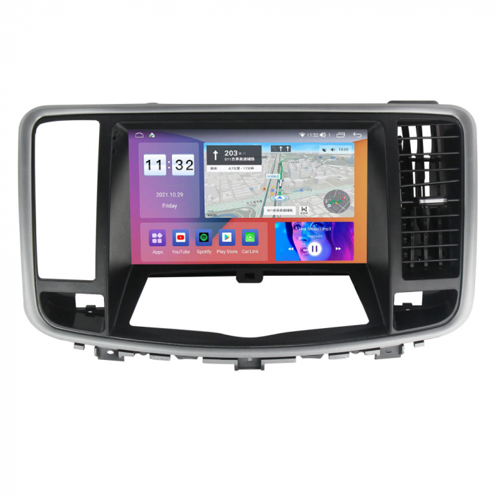 (Resigilata) Navigatie dedicata Nissan Teana 2013-2018, 2GB RAM 32GB ROM, Quad Core, Display 9" IPS Full HD, Carplay, Android 13, Bluetooth, Magazin Play, Suport camere AHD [2]
