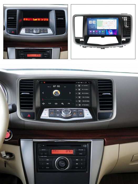 (Resigilata) Navigatie dedicata Nissan Teana 2013-2018, 2GB RAM 32GB ROM, Quad Core, Display 9" IPS Full HD, Carplay, Android 13, Bluetooth, Magazin Play, Suport camere AHD [6]