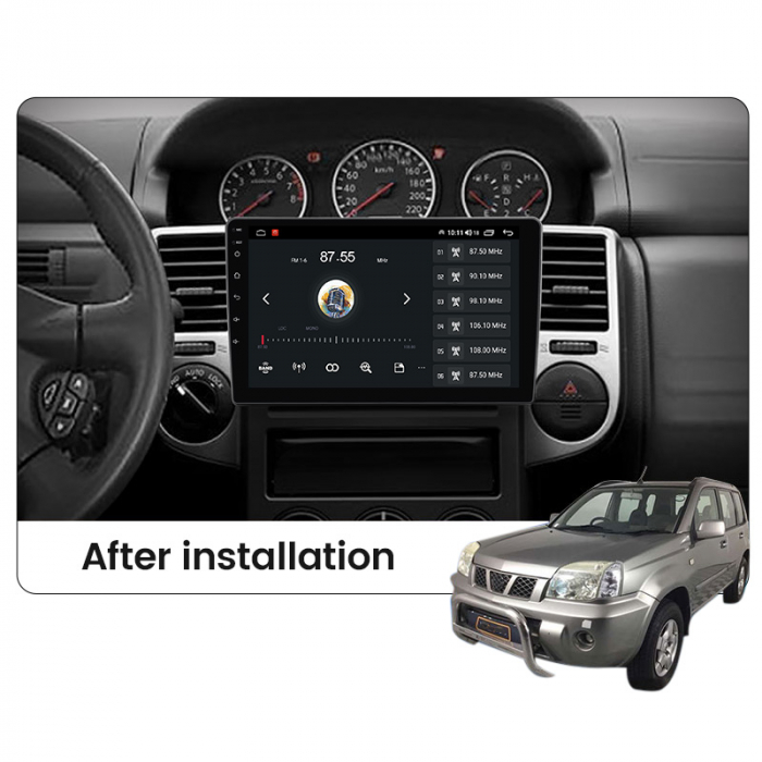 (Resigilata) Navigatie dedicata Nissan X-Trail 2000-2007, 2GB RAM 32GB ROM, Quad Core, Display 10" IPS Full HD, Carplay, Android 13, Bluetooth, Magazin Play, Suport camere AHD [7]