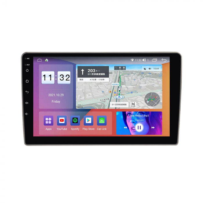 (Resigilata) Navigatie dedicata Nissan X-Trail 2000-2007, 2GB RAM 32GB ROM, Quad Core, Display 10" IPS Full HD, Carplay, Android 13, Bluetooth, Magazin Play, Suport camere AHD [2]