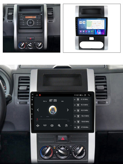 (Resigilata) Navigatie dedicata Nissan X-Trail 2007-2015, 2GB RAM 32GB ROM, Quad Core, Display 10" IPS Full HD, Carplay, Android 13, Bluetooth, Magazin Play, Suport camere AHD [5]