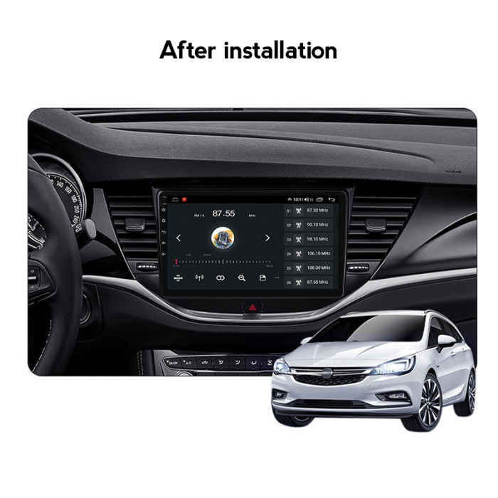 (Resigilata) Navigatie dedicata Opel Astra K 2016-2020, 2GB RAM 32GB ROM, Quad Core, Display 9" IPS Full HD, Carplay, Android 13, Bluetooth, Magazin Play, Suport camere AHD [2]