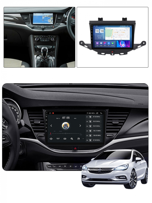(Resigilata) Navigatie dedicata Opel Astra K 2016-2020, 2GB RAM 32GB ROM, Quad Core, Display 9" IPS Full HD, Carplay, Android 13, Bluetooth, Magazin Play, Suport camere AHD [3]