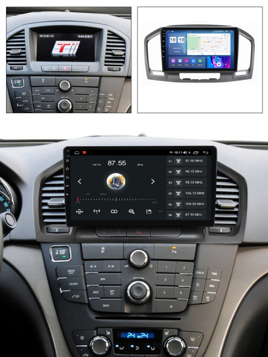 (Resigilata) Navigatie dedicata Opel Insignia 2008-2013, 2GB RAM 32GB ROM, Quad Core, Display 9" IPS Full HD, Carplay, Android 13, Bluetooth, Magazin Play, Suport camere AHD [3]