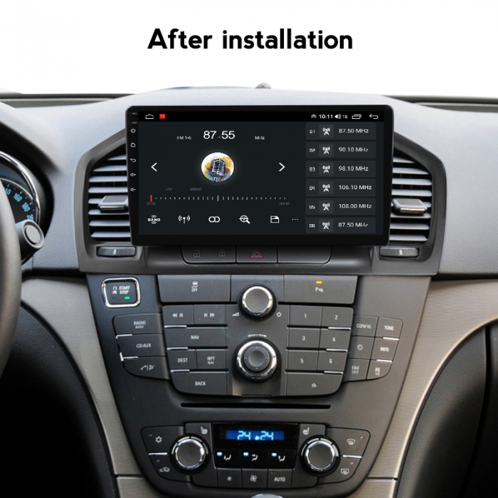 (Resigilata) Navigatie dedicata Opel Insignia 2008-2013, 2GB RAM 32GB ROM, Quad Core, Display 9" IPS Full HD, Carplay, Android 13, Bluetooth, Magazin Play, Suport camere AHD [2]