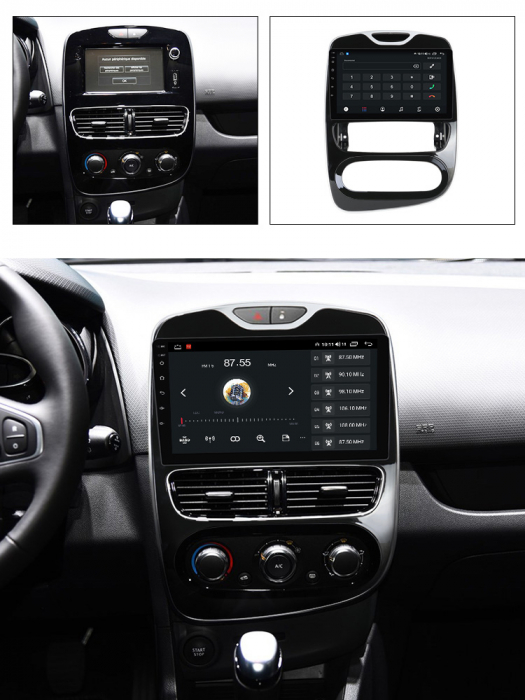 (Resigilata) Navigatie dedicata Renault Clio 4 BH98 KH98 2012-2018, 2GB RAM 32GB ROM, Quad Core, Display 10" IPS Full HD, Carplay, Android 13, Bluetooth, Magazin Play, Suport camere AHD [6]
