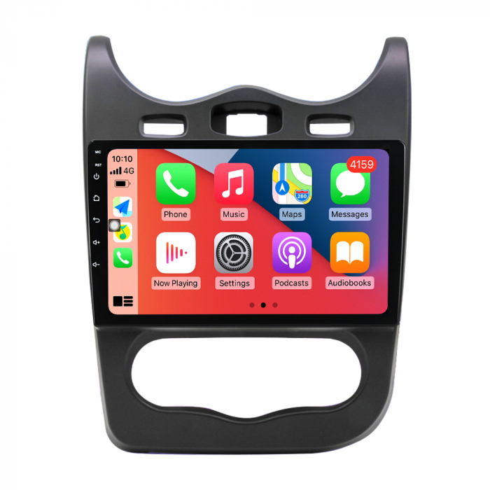 (Resigilata) Navigatie dedicata Renault Sandero 2013-2014, 2GB RAM 32GB ROM, Quad Core, Display 9" IPS Full HD, Carplay, Android 13, Bluetooth, Magazin Play, Suport camere AHD [3]