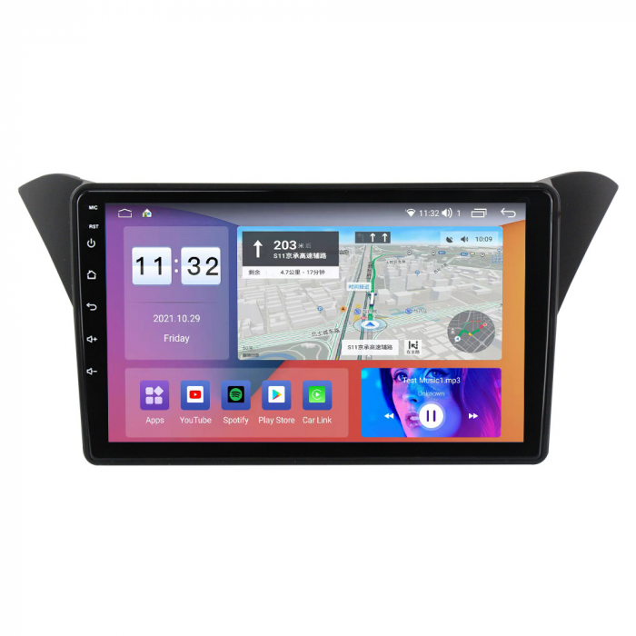 (Resigilata) Navigatie dedicata Rohens Coupe 2012 , 2GB RAM 32GB ROM, Quad Core, Display 9" IPS Full HD, Carplay, Android 13, Bluetooth, Magazin Play, Suport camere AHD [4]