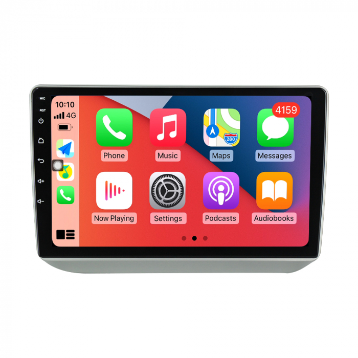 Navigatie dedicata Skoda Fabia 2007-2014, USB&Butoane fizice frontale, Android 13, Wireless Carplay si Android auto 2 GB RAM 32 ROM, Display IPS, 9 Inch, Microfon Extern [4]