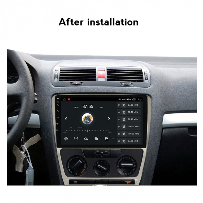 (Resigilata) Navigatie dedicata Skoda Octavia 2008-2013, 2GB RAM 32GB ROM, Quad Core, Display 10" IPS Full HD, Carplay, Android 13, Bluetooth, Magazin Play, Suport camere AHD [3]