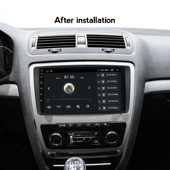 (Resigilata) Navigatie dedicata Skoda Octavia 2008-2013, 2GB RAM 32GB ROM, Quad Core, Display 9" IPS Full HD, Carplay, Android 13, Bluetooth, Magazin Play, Suport camere AHD [2]