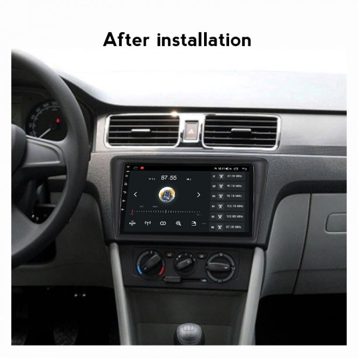 (Resigilata) Navigatie dedicata Skoda Rapid 2013-2017, 2GB RAM 32GB ROM, Quad Core, Display 9" IPS Full HD, Carplay, Android 13, Bluetooth, Magazin Play, Suport camere AHD [2]