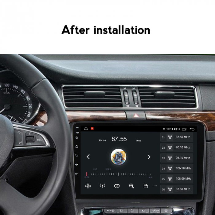 (Resigilata) Navigatie dedicata Skoda Superb 2008-2015, 2GB RAM 32GB ROM, Quad Core, Display 10" IPS Full HD, Carplay, Android 13, Bluetooth, Magazin Play, Suport camere AHD [2]