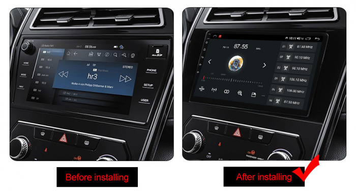 (Resigilata) Navigatie dedicata SsangYong Tivoli 2019-2021, 2GB RAM 32GB ROM, Quad Core, Display 9" IPS Full HD, Carplay, Android 13, Bluetooth, Magazin Play, Suport camere AHD [3]