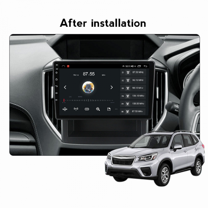 (Resigilata) Navigatie dedicata Subaru Forester 2017-2020 , Android 13, Wireless Carplay si Android auto 2 GB RAM 32 ROM, Display IPS, 9 inch, Microfon Extern [6]