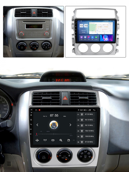 (Resigilata) Navigatie dedicata Suzuki Liana 2004-2008, 2GB RAM 32GB ROM, Quad Core, Display 9" IPS Full HD, Carplay, Android 13, Bluetooth, Magazin Play, Suport camere AHD [2]