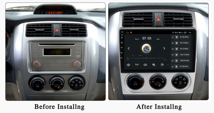 (Resigilata) Navigatie dedicata Suzuki Liana 2004-2008, 2GB RAM 32GB ROM, Quad Core, Display 9" IPS Full HD, Carplay, Android 13, Bluetooth, Magazin Play, Suport camere AHD [3]