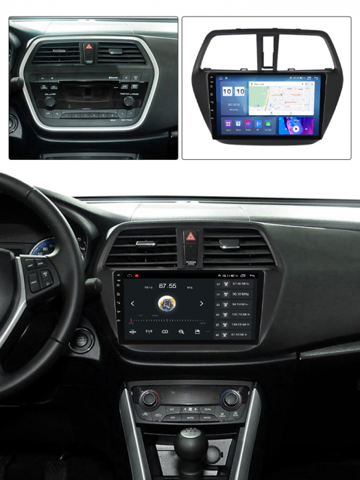 (Resigilata) Navigatie dedicata Suzuki S-cross 2012-2016, 2GB RAM 32GB ROM, Quad Core, Display 9" IPS Full HD, Carplay, Android 13, Bluetooth, Magazin Play, Suport camere AHD [7]