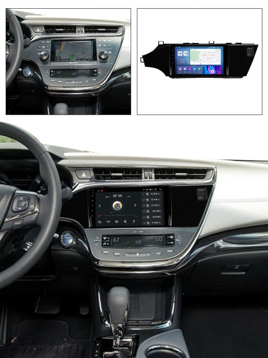 (Resigilata) Navigatie dedicata Toyota Avalon 2012-2018, 2GB RAM 32GB ROM, Quad Core, Display 9" IPS Full HD, Carplay, Android 13, Bluetooth, Magazin Play, Suport camere AHD [7]