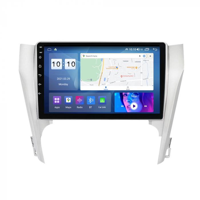 Navigatie dedicata Toyota Camry 2011-2014, USB&Butoane fizice frontale, Android 13, Wireless Carplay si Android auto 2 GB RAM 32 ROM, Display IPS, 9 inch, Microfon Extern [3]