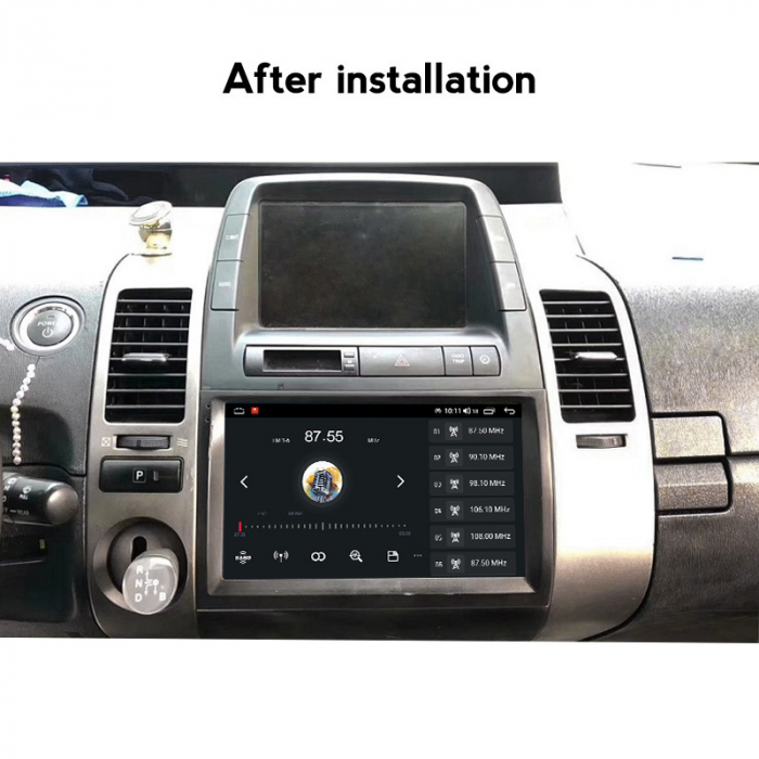 Navigatie dedicata Toyota Prius 20 2003-2009, 12GB RAM 256GB ROM, Android 13, Rezolutie 2K, Display QLED, 9", DSP, Carplay, Android Auto, Internet, Youtube, Waze, Wi Fi, USB [5]