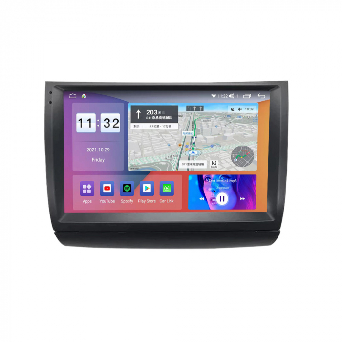 Navigatie dedicata Toyota Prius 20 2003-2009, 12GB RAM 256GB ROM, Android 13, Rezolutie 2K, Display QLED, 9", DSP, Carplay, Android Auto, Internet, Youtube, Waze, Wi Fi, USB [3]