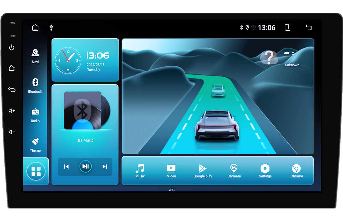 Resigilata Navigatie universala, 3GB RAM 32GB ROM, Octa Core, Display 10" QLED,  SIM Carplay&Android Auto, wifi, Suport Camere AHD - [3]