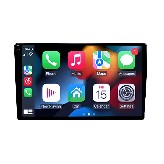 Navigatie universala, 4GB RAM 64GB ROM, Procesor SnapDragon Qualcomm Octacore 2.0GHz, Android 14, Rezolutie 2K, Display QLED 9", DSP, Carplay&Android Auto, SIM 4G [2]