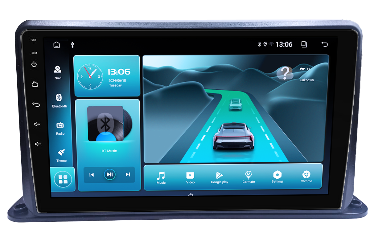(Resigilata) Navigatie Universala cu instalare pe bord, 2GB RAM 32GB ROM, Quad Core, Display 9" IPS Full HD, Carplay&Android Auto, Android 14, Suport camere AHD [2]
