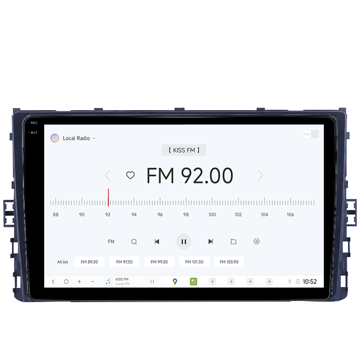 Navigatie Volkswagen T6 2015+, Taigo, T-Roc, T-Cross, Caravelle, Arteon DUDU3, 4GB RAM 64GB ROM, Octacore, Platforma 8581, Android, Display QLED 9", DSP, Carplay&AndroidAuto [3]