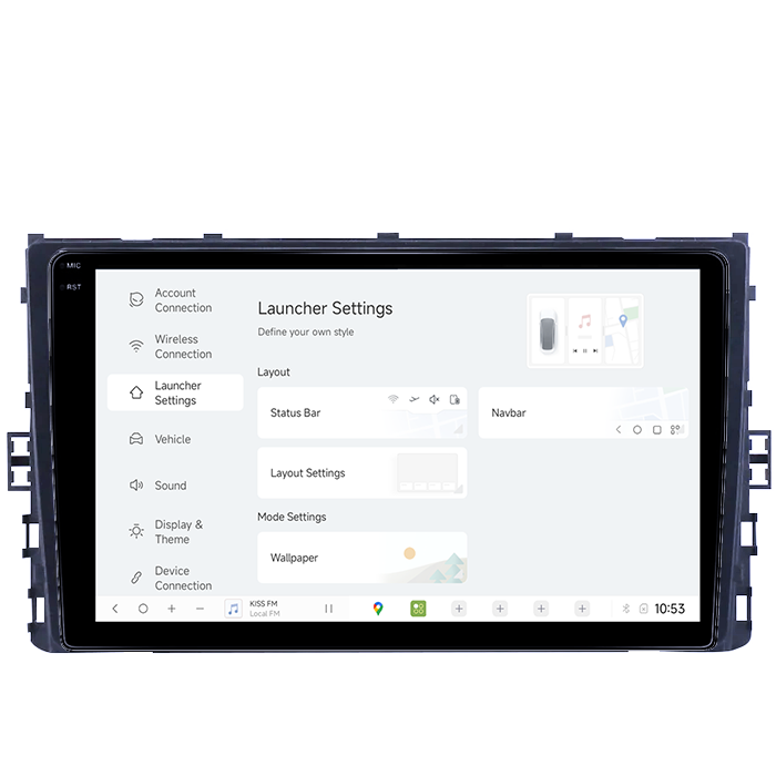 Navigatie Volkswagen T6 2015+, Taigo, T-Roc, T-Cross, Caravelle, Arteon DUDU3, 4GB RAM 64GB ROM, Octacore, Platforma 8581, Android, Display QLED 9", DSP, Carplay&AndroidAuto [4]