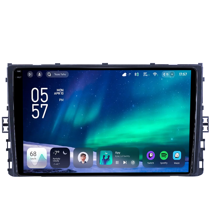 Navigatie TEYES Volkswagen T6 2015+, Taigo, T-Roc, T-Cross, Caravelle, Arteon, 4/6/8 GB Ram, 64/128 GB Rom, Android Auto / CarPlay, Magazin Play, Waze, Youtube [4]